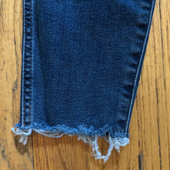 Everlane The Vintage Skinny Jean - Button Fly, Raw Hem, 25 Ankle - Picture 5 of 9